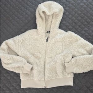 EUC girls Northface hooded jacket.